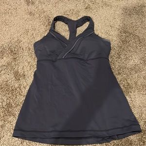 Lululemon tank with built in bra